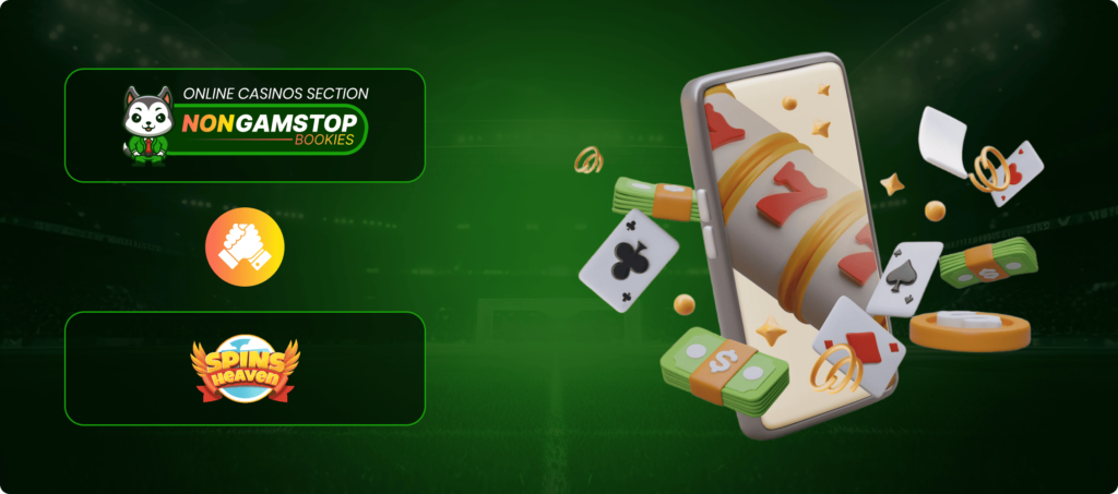 SpinsHeaven Mobile Gambling Banner