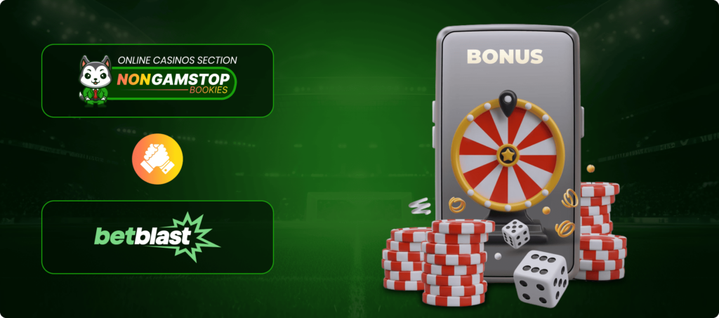 Betblast Casino Bonuses Banner