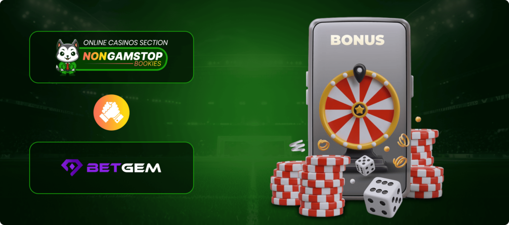 BetGem Casino Bonuses Banner