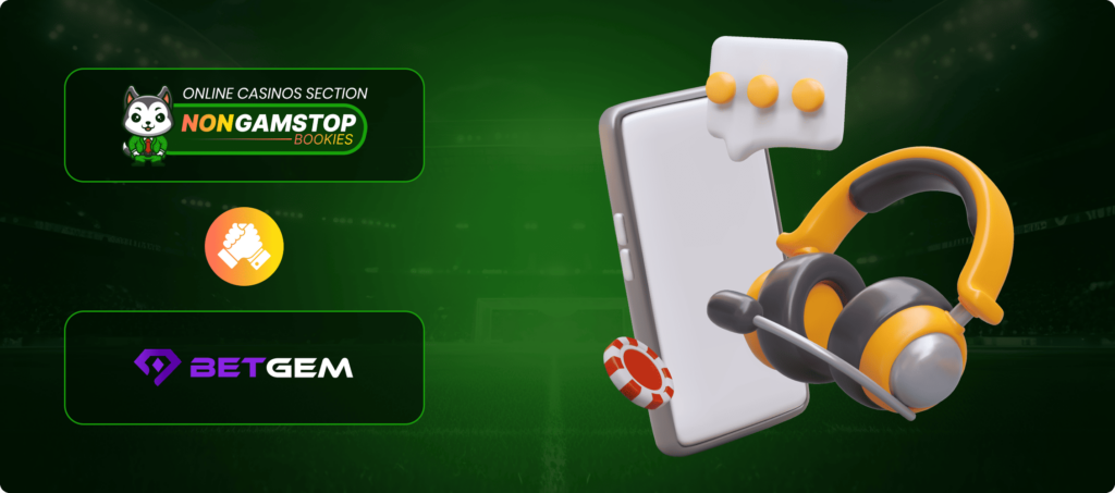 BetGem Casino Customer Support Banner