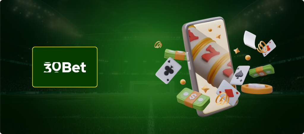 30Bet Mobile Gambling Banner