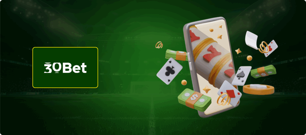 30Bet Mobile Gambling Banner