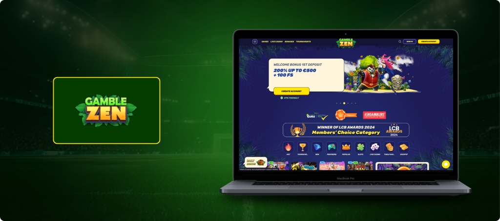 GambleZen Casino Banner