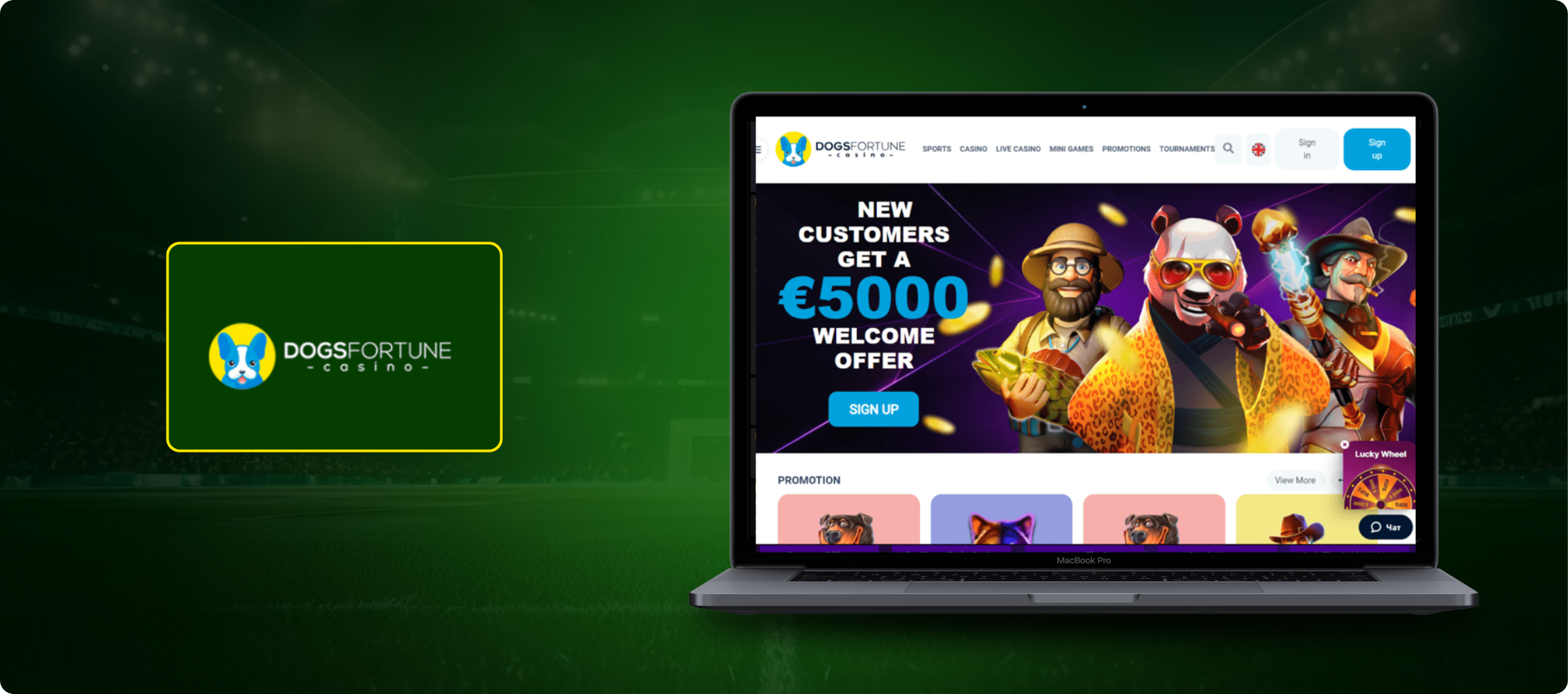 Dogsfortune Betting Site Banner