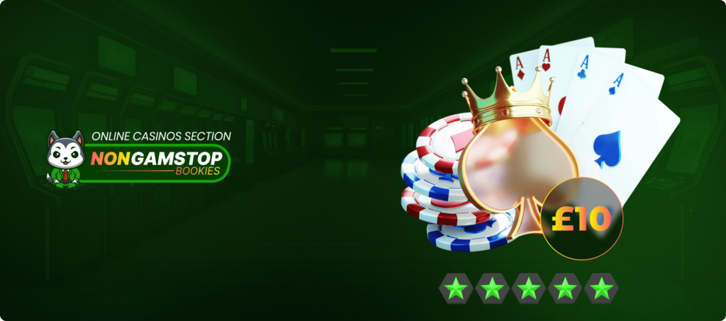 10 Pounds Casinos Not on GamStop Banner