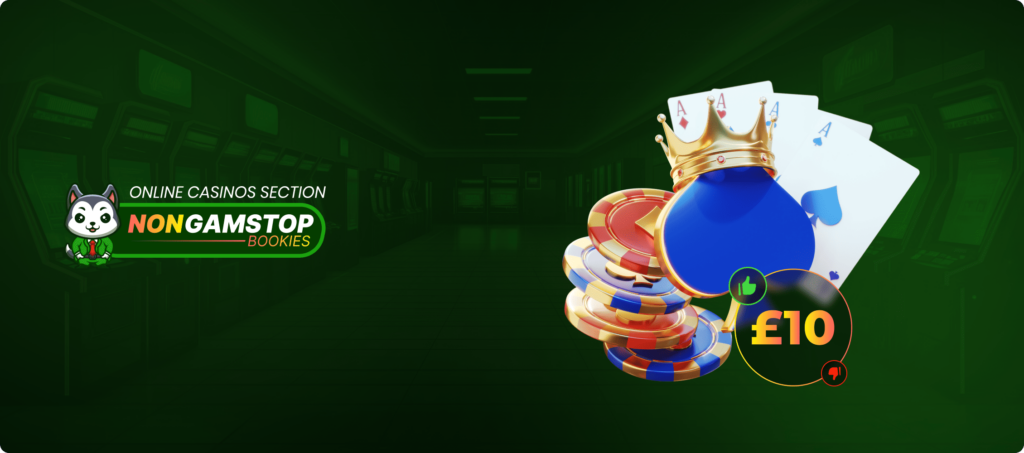 Pros and Cons of £10 Deposit Casinos Not on GamStop Banner