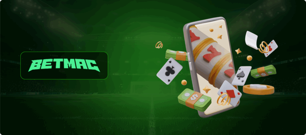 BetMac Casino on Smartphone Banner