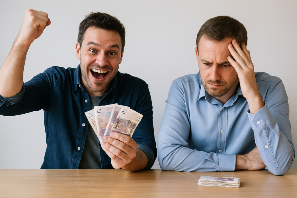 Gambling: Risk-Takers vs. Risk-Avoiders Banner