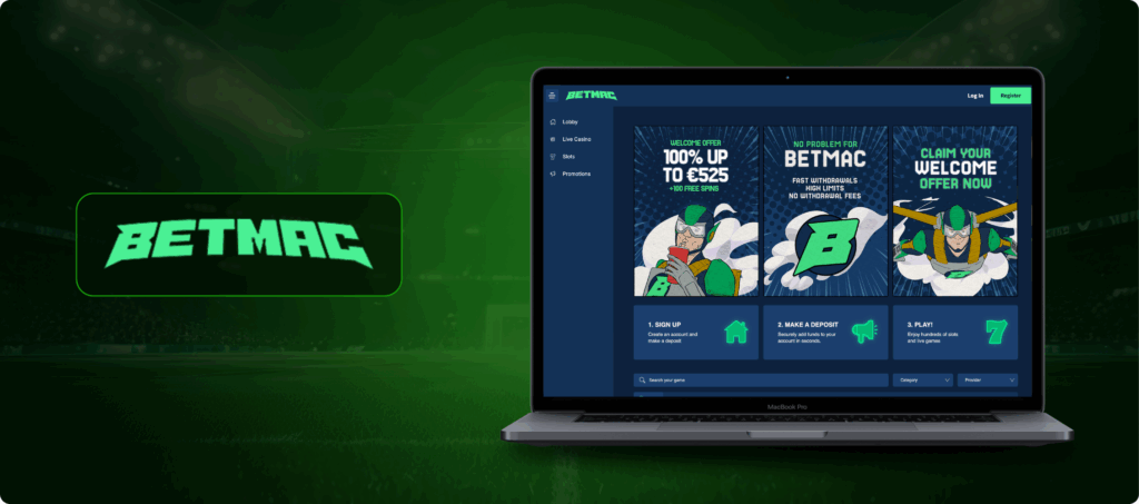 BetMac Casino Banner