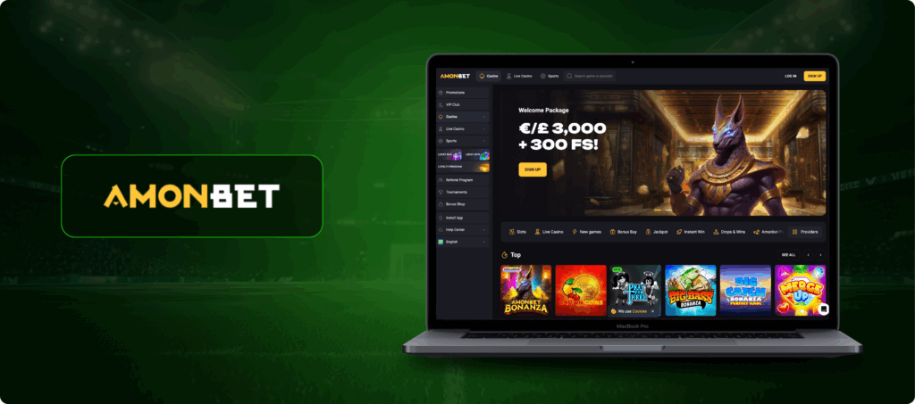 Amonbet Casino Banner
