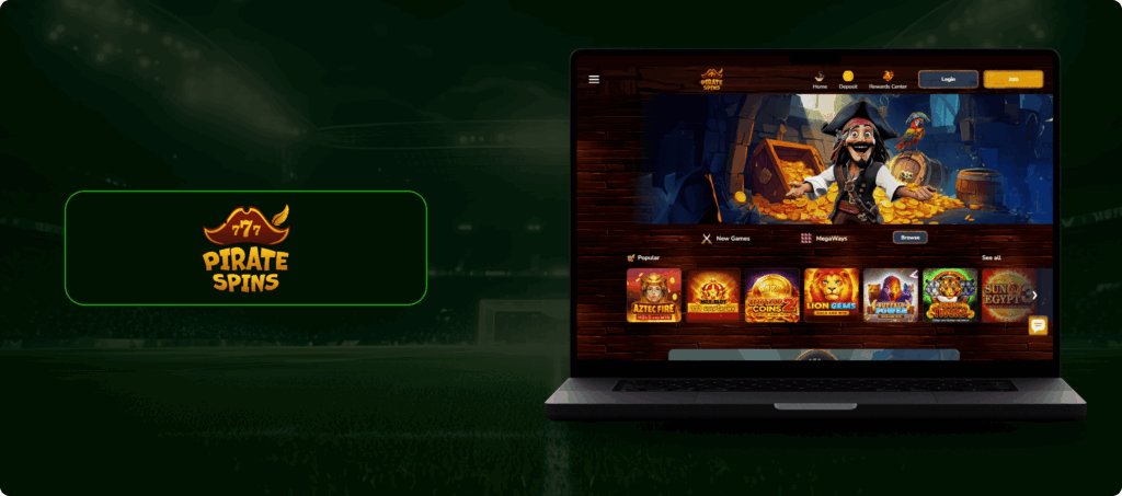 Pirate Spins Casino Banner