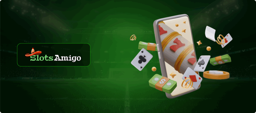 SlotsAmigo Mobile Gambling Banner