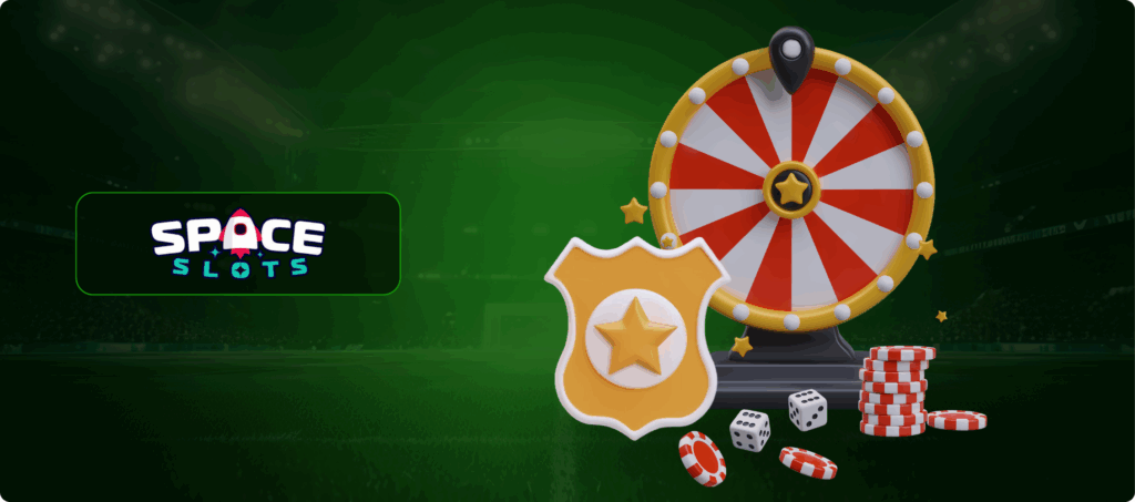 Safety and Security of SpaceSlots Casino Banner