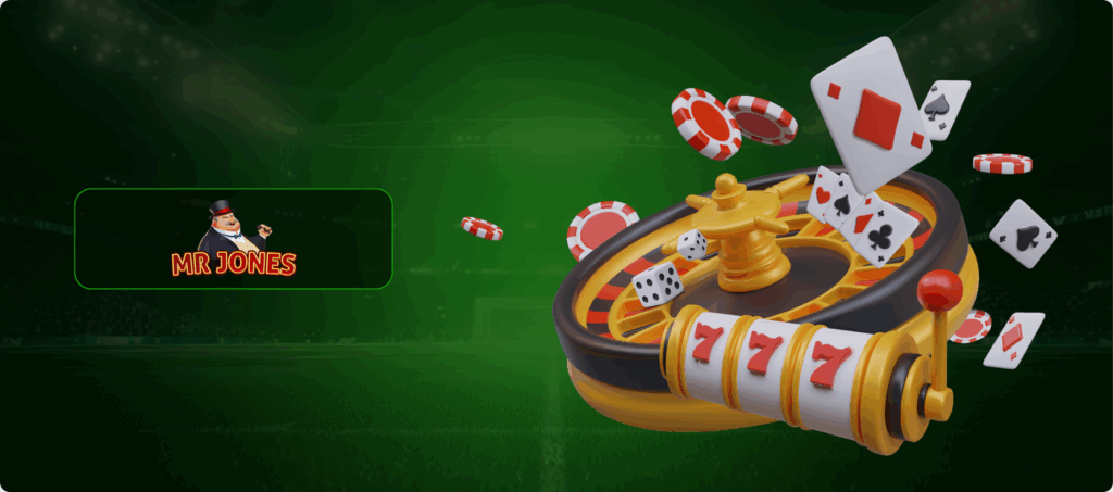 Mr Jones Casino Games Banner