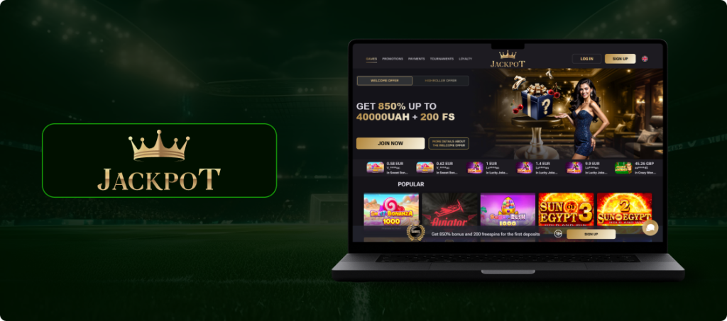 Jackpot Casino Banner