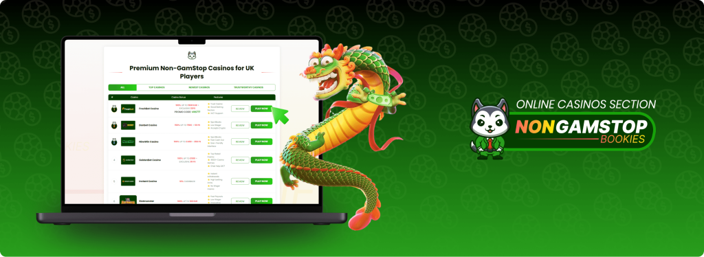 Steps to Choose and Join Non GamStop Casino Banner 