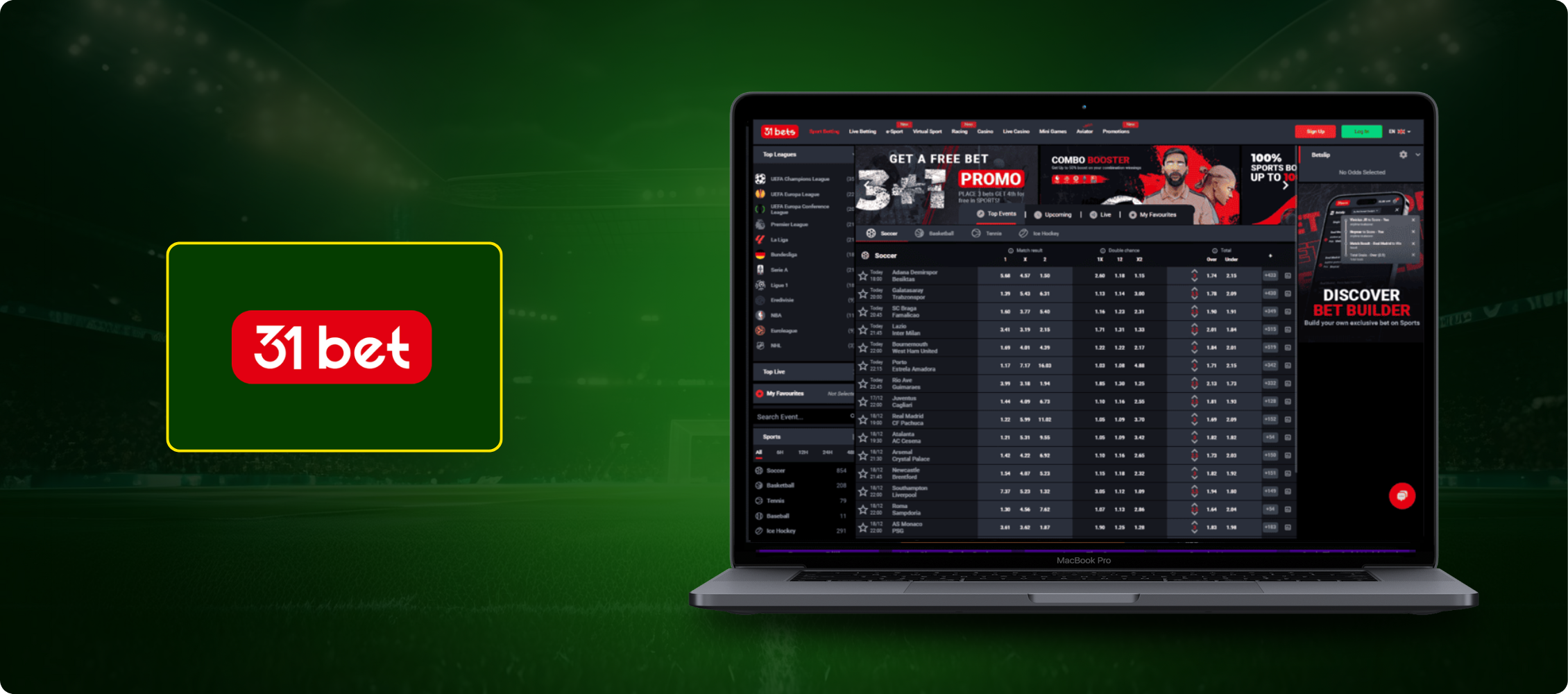 31 Bet Casino Banner