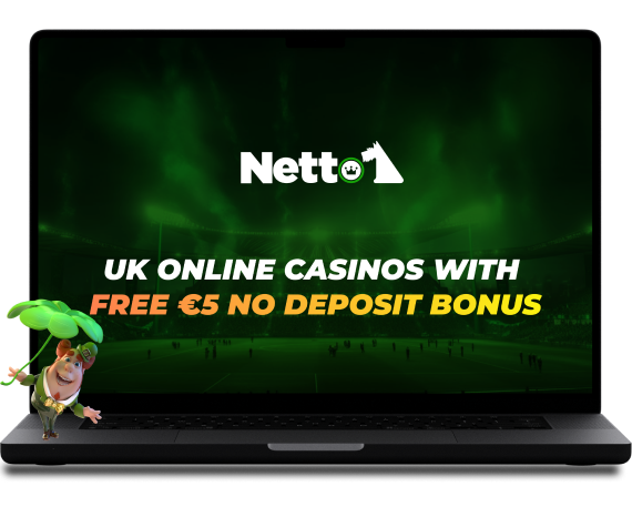 Free €5 No Deposit Bonus Casinos Banner