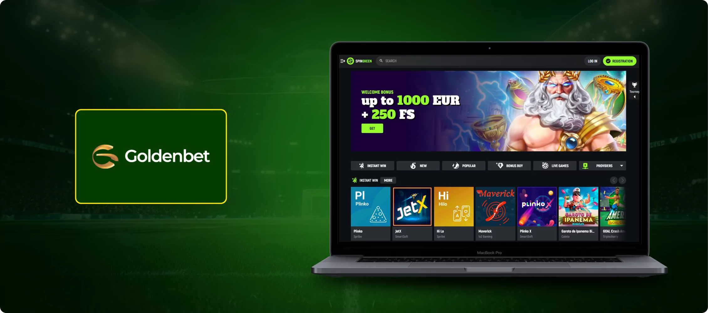 Goldenbet Casino Banner