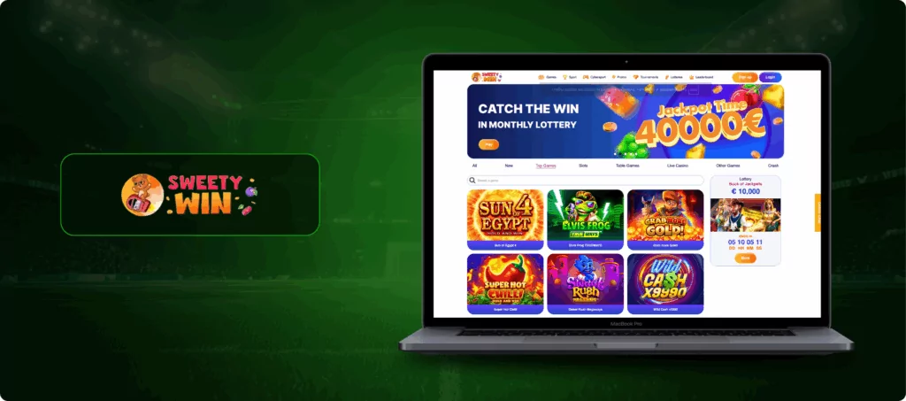 Sweety Win Casino Banner