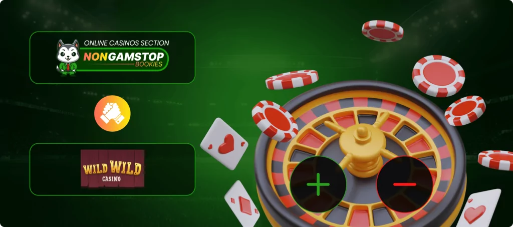 Advantages & Disadvantages of Wild Wild Casino Banner