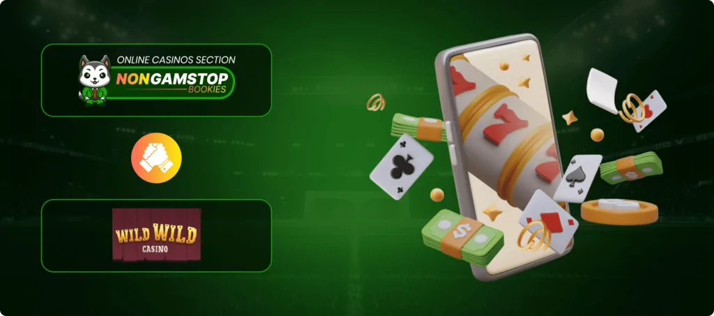 Wild Wild Mobile Gambling Banner
