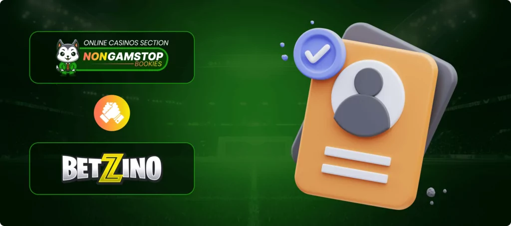 Registration at Betzino Casino Banner