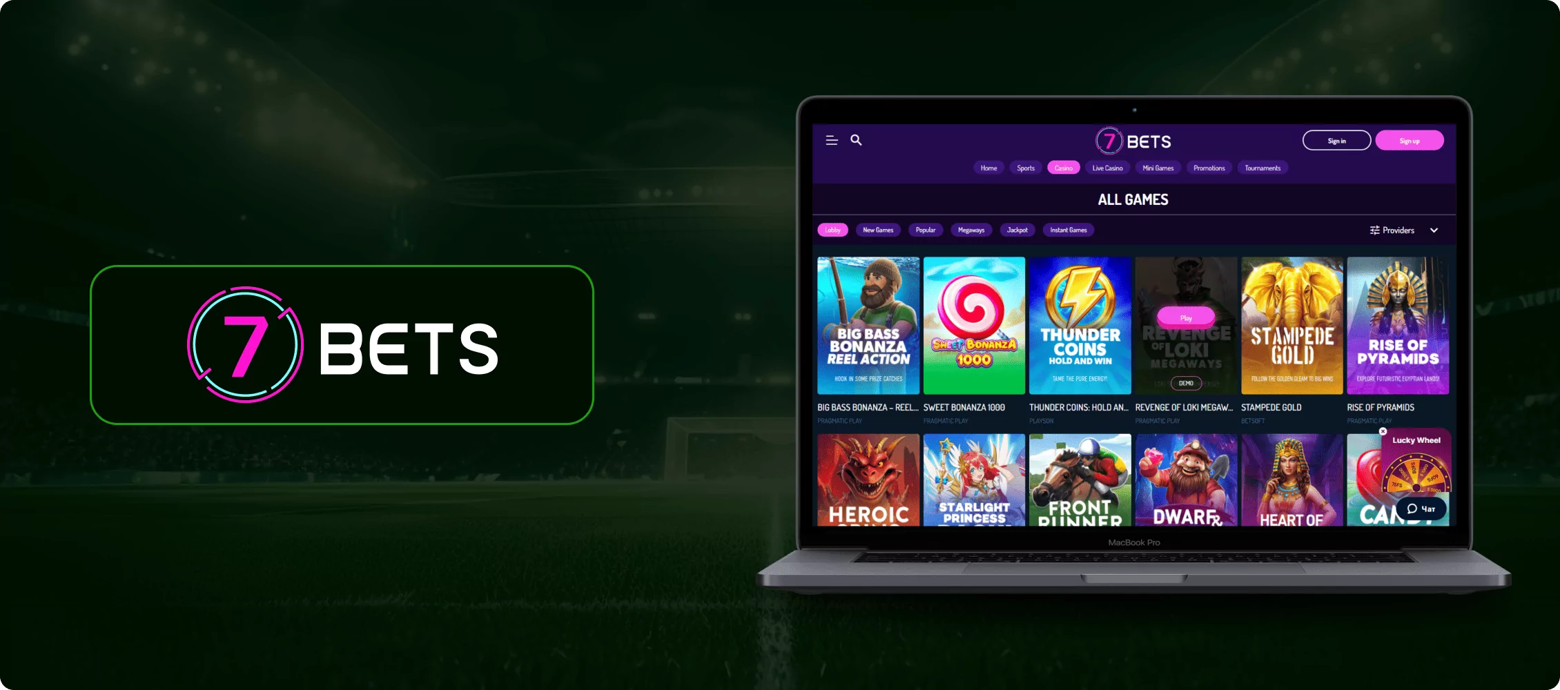 7Bets Casino Banner