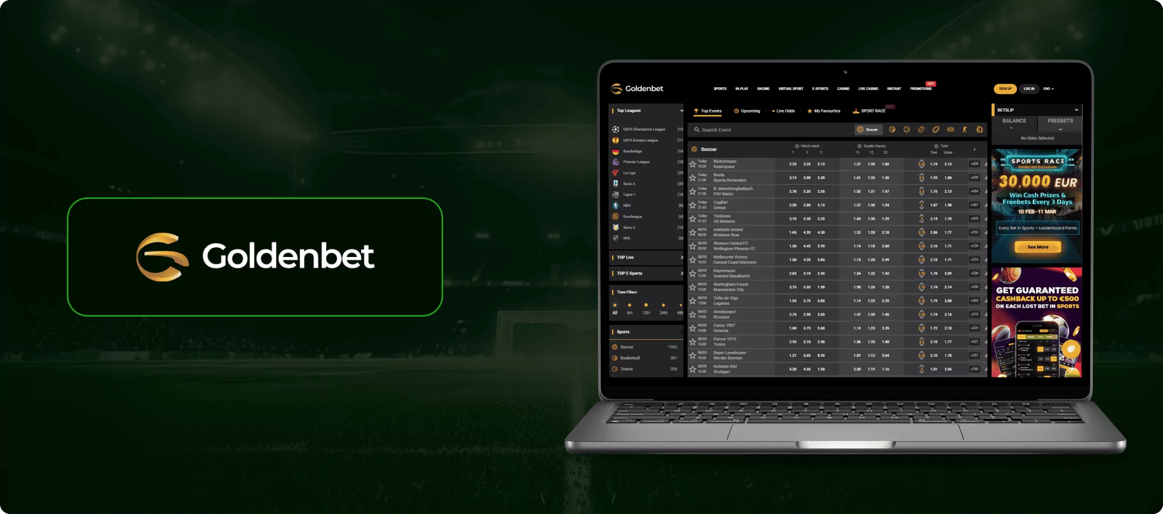 Goldenbet Casino Banner