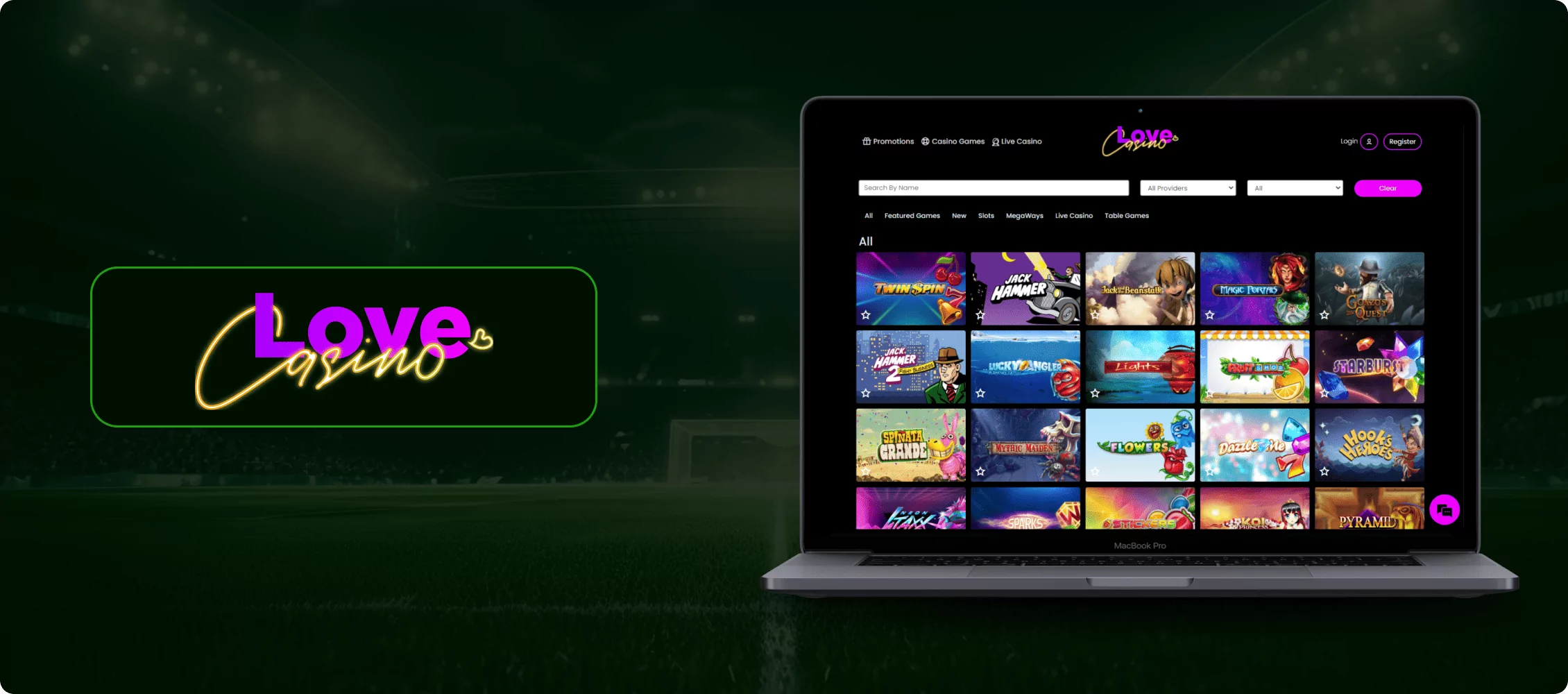 Love Betting Site Banner