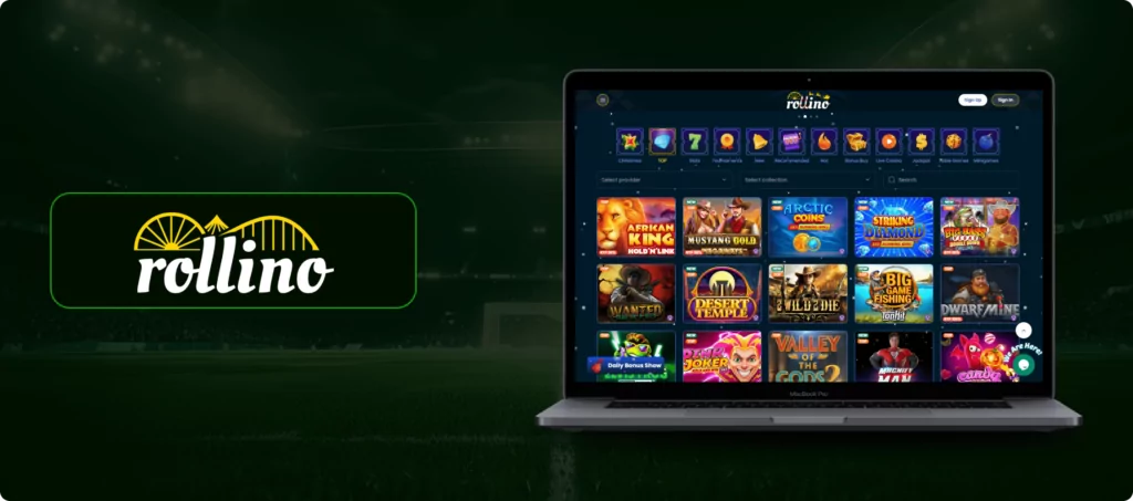 Rollino Casino Banner