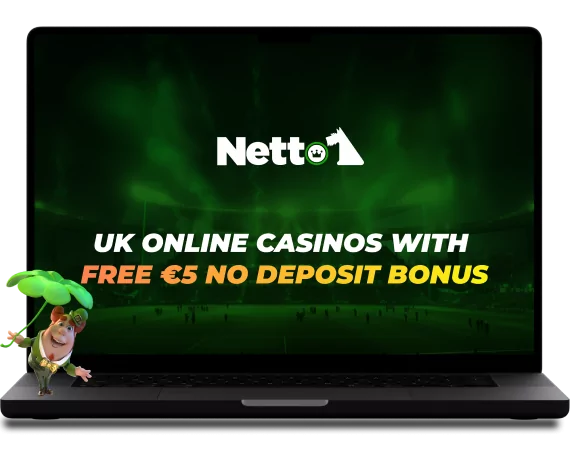 Free €5 No Deposit Bonus Casinos Banner